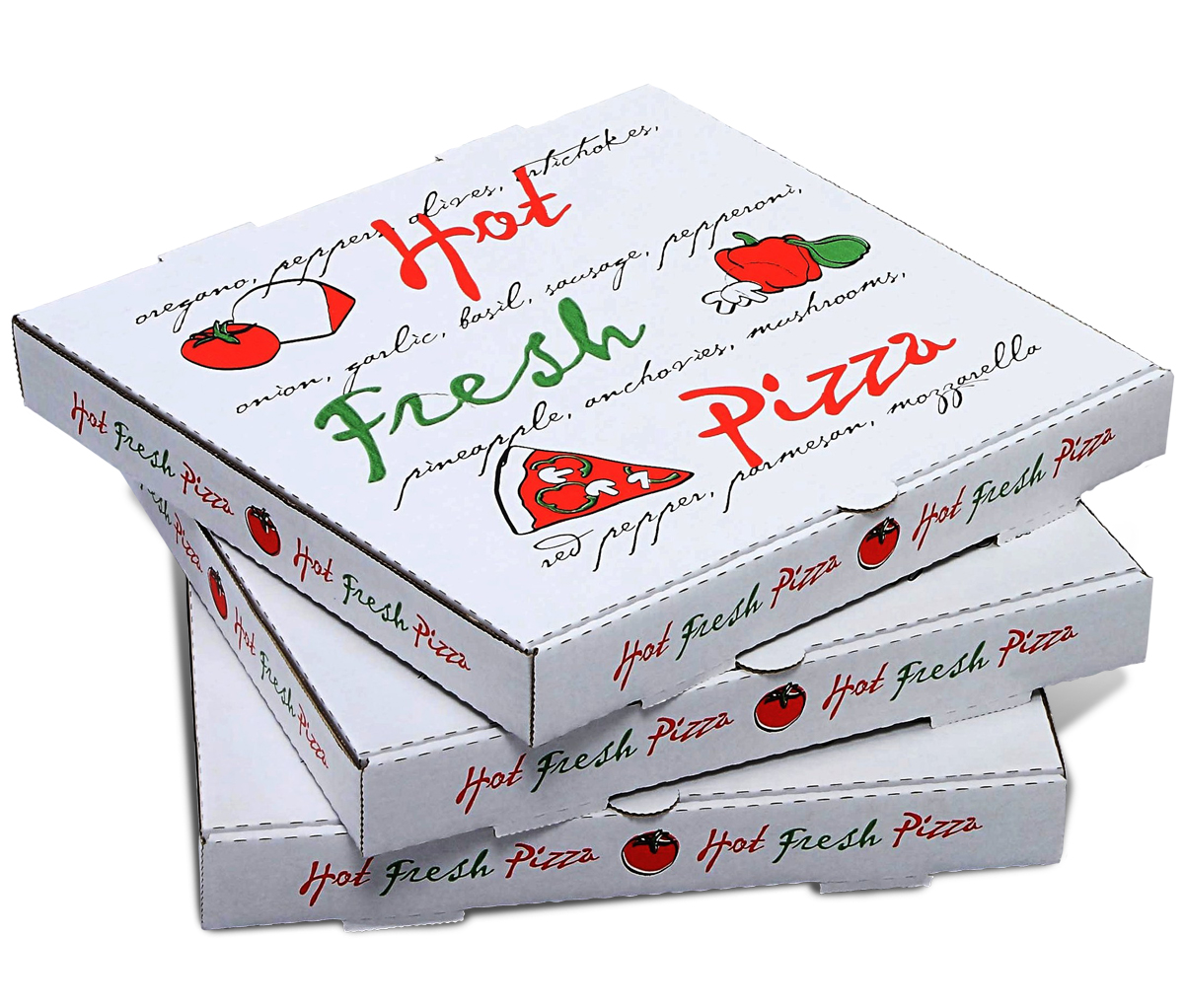 In hộp giấy đựng pizza giá rẻ