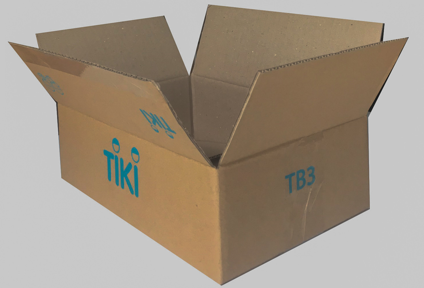 Hộp giấy giao hàng của Tiki đơn giản, tiện lợi nhưng lại nổi bật và dễ dàng nhận ra
